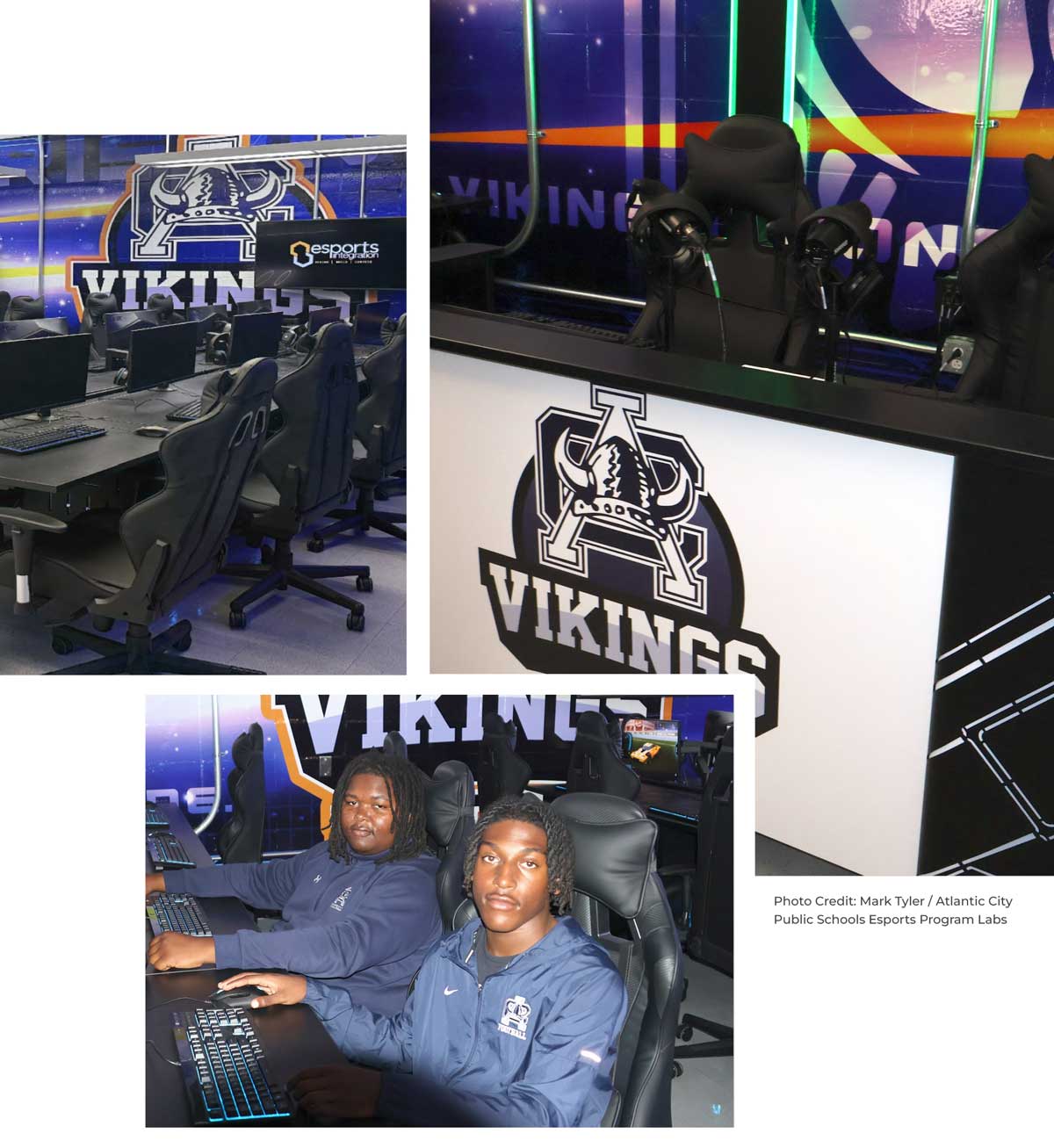 Photo Credit: Mark Tyler / Atlantic City Public Schools Esports Program Labs